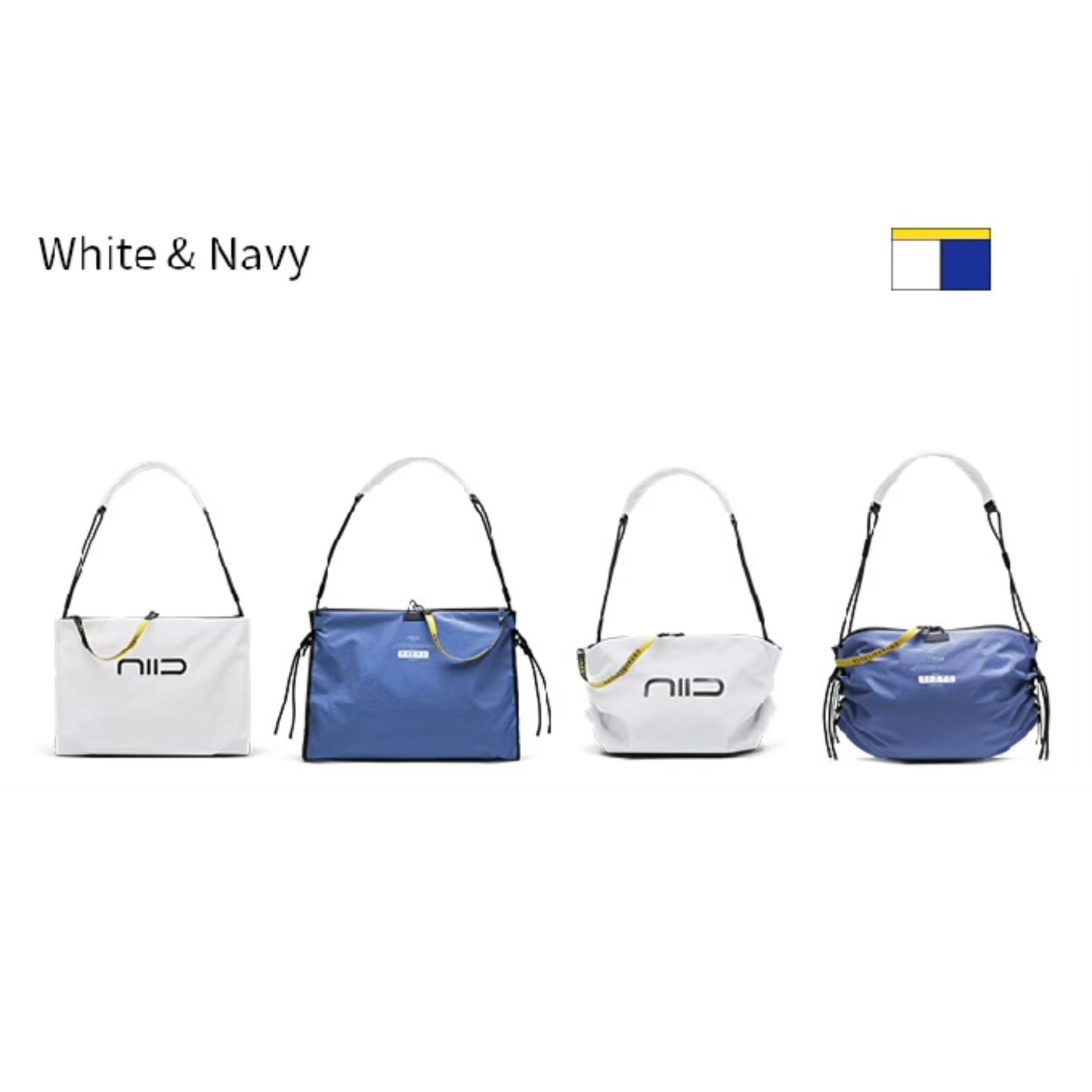 NIID S7 Tote / Navy/White